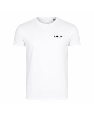 Ballin Est. 2013 T-shirt SS Ryggtryck Kors T-shirt Vit