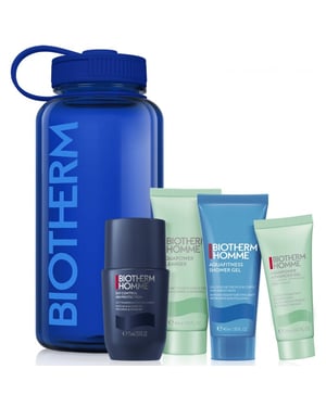 Biotherm Homme Set: Aquapower Advanced Gel 20ml + Aquapower Cleanser 40ml + Aquafitness SG 40ml + Day Control 48 Protection Roll On 75ml