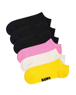 Happy Socks 6-Pack Low Sokken