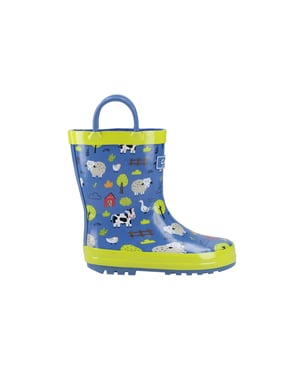 Cotswold Puddle Kinderen Waterdichte Instap Wellingtonlaarzen