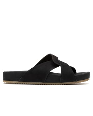 Hush Puppies Mylah Womens Slip On Leather Sandals