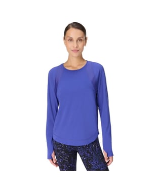 Sweaty Betty Breathe easy mesh long sleeve top