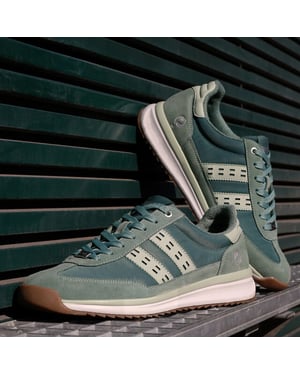 Q1905 Sneaker boston pro lichtgroen/ donkergroen