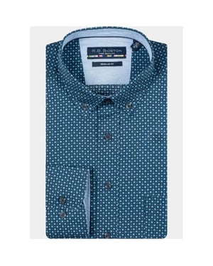 R.B. Boston Casual hemd lange mouw franklin ls button down 527670/625