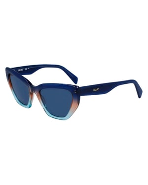 Liu Jo Blue Acetate Sunglasses