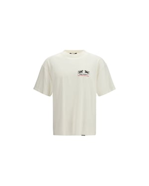 Represent Witte Katoenen T-Shirt