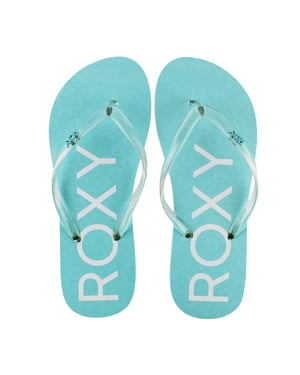 Roxy Viva Jelly Kids Blue Flip-Flops