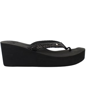 Roxy Mellie III Womens Black Flip-Flops