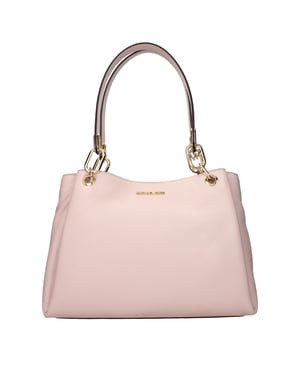 Michael Kors Roze Leren Schoudertas
