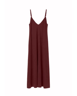 Chloe Long Dress BOURGOGNE