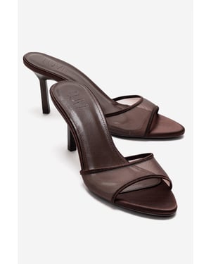 Monroe Stiletto Mesh Sandal