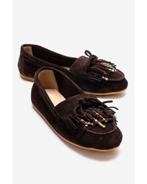 Evelyn Leren Loafer