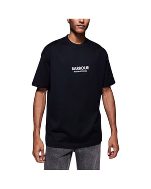 Barbour Mens T Shirts Relaxed Fit Crew Neck Short Sleeve Cotton Summer Tee