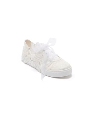 Lora Bruids Kant Sneaker