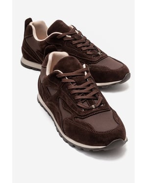 Sahra Leren Sneaker