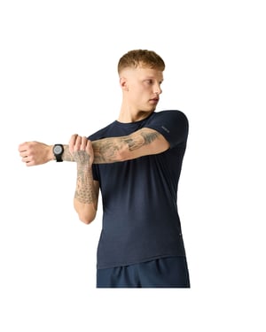 Dare 2B Heren Persist Marl T-shirt (Marine)