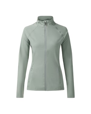 Dare 2B Dames/Dames Refresh Full Zip Midlayer (Gletsjer Groen)