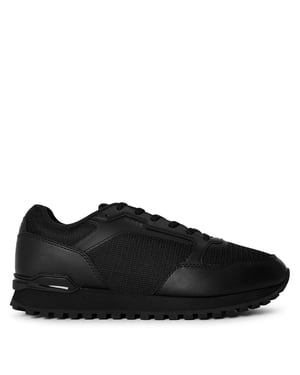 Men's Boss Parkour L Runn Methn 10277965 Low Top Trainers in Black