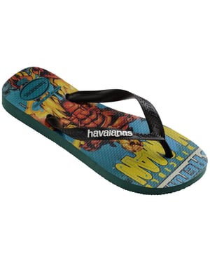 Women's Havaianas Marvel Graphic Print Flip Flop Sandals in Multi