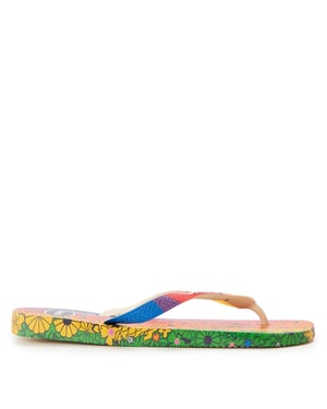 Men's Havaianas Hav. Top Pride Premium Beige 39 40 Flip Flops Unisex Adults in Dark Black