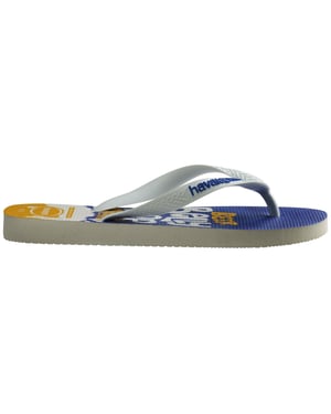Women's Havaianas Simpson Cartoon Print Flip Flop Sandals in Multi