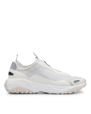 Women's Hugo Go1st Zip Low Top Running Sneakers in White