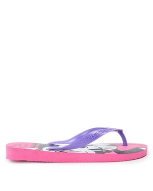 Women's Havaianas Mickey Mouse Graphic Print Flip Flops in Pinkpink