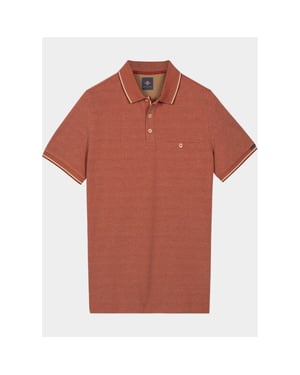 Baileys Polo heren poloshirt 2-tone oxford pique 615205/34