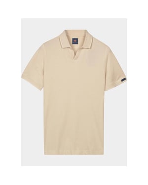 Baileys Polo heren poloshirt v-collar 2-tone oxf 615208/81