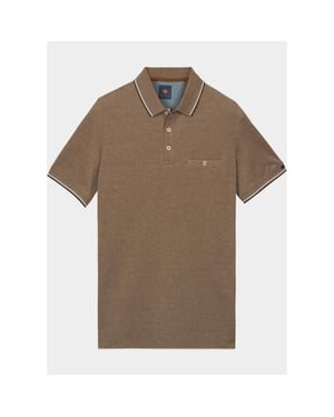 Baileys Polo heren poloshirt 2-tone oxford pique 615205/80