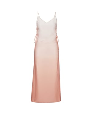 Women's Hugo Kasaka V-Neck Maxi Slip Dress in Open Misc