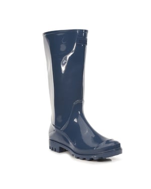 Women's Regatta Lady Wenlock Wellington Boots in Dark Denim