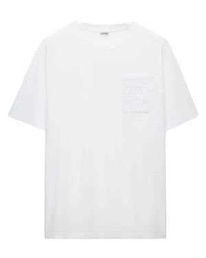 Pocket Logo T-Shirt in White