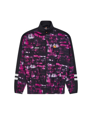 Women's Ellesse Boulevard Funnel Neck Long Sleeve Jersey Top in All Over Print