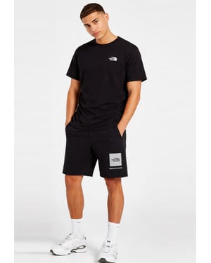The North Face Mens Reflective Tee and Reflective Shorts Set in Black