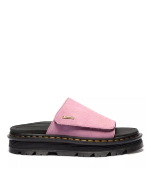 Dr. Martens Dr. martens zebzag slide dusty rose plateau sandalen dames