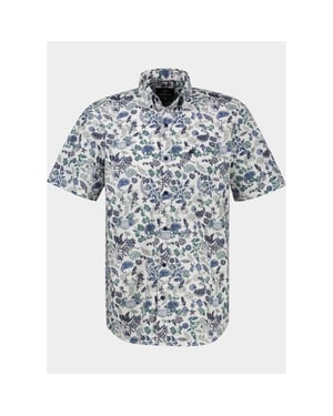 Lerros Casual hemd korte mouw 2642121/103