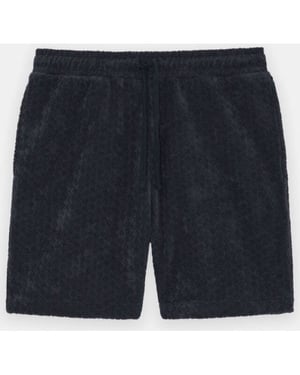Lyle and Scott Honeycom twowleing short navy