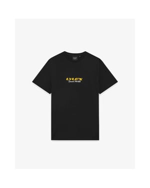 Lyle and Scott Receipt grafic t-shirt -