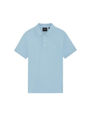 Lyle and Scott Super fine polo licht