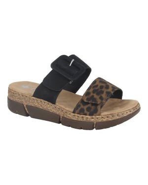 Rieker V2392-24 dames slippers