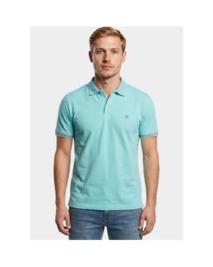 Bos Bright Blue Polo korte mouw cyril polo 26108cy32bo/4021