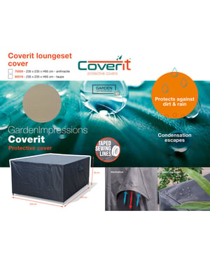 Garden Impressions Coverit loungeset hoes 235x235xh65 cm -