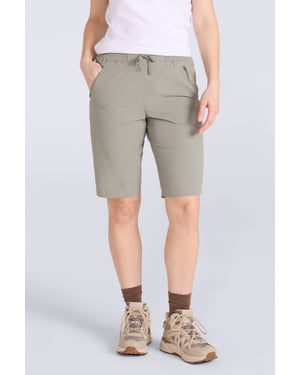 'Explorer' Women's Long Shorts Quick Dry Walking Active Adventure Bottoms Khaki
