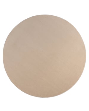 Muratap Relax samba rond wasbaar effen vloerkleed uni tapijt - 160 cm rond