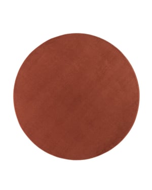 Muratap Relax samba rond wasbaar effen vloerkleed uni tapijt - 200 cm rond
