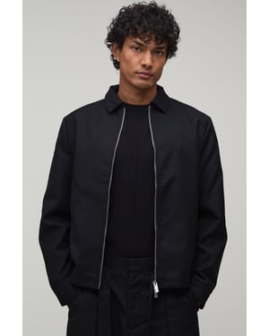 Tailored Boxy Co-Ord Harrington Jacket