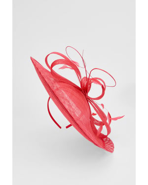 Layered Feather Detail Fascinator