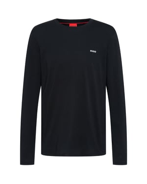 Men's Hugo Long Sleeve T-Shirt in Black 001