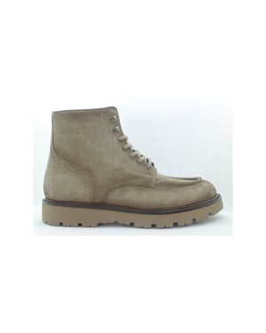 Giorgio 42803 beige suède veterboot met rubber zool
